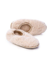 Alwero Bio Hausschuhe Erwachsene beige