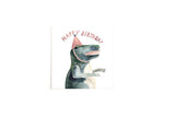 Gretas Schwester Postkarte T-Rex