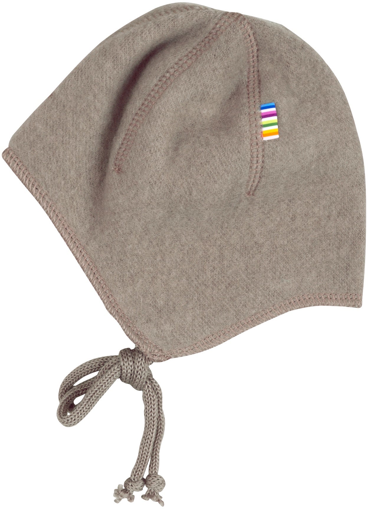 Joha Merino Fleece Muetze in sesam melange