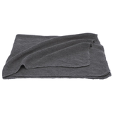 Reiff Bio Baby Wolldecke Strickdecke Merino Schurwolle fels dunkelgrau kbT