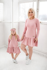 Haarband mit Schleife Frühjahr pink
