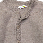 Joha Merino Fleece Muetze in sesam melange