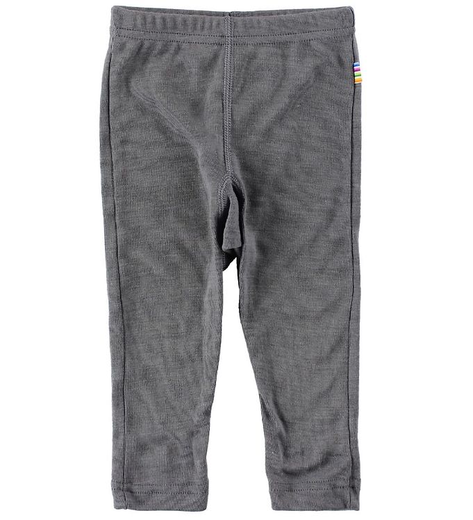 Joha Wolle Seide Leggings dunkelgrau