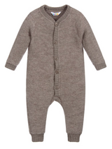 joha Baby Woll Overall Wollfleece sesam