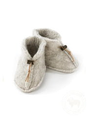 Alwero Baby Wollschühchen Emo grau