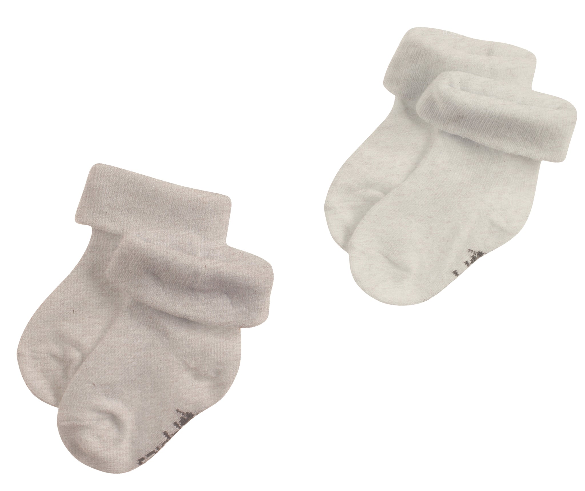 Noppies Baby Bio Socken unisex in taupe melange