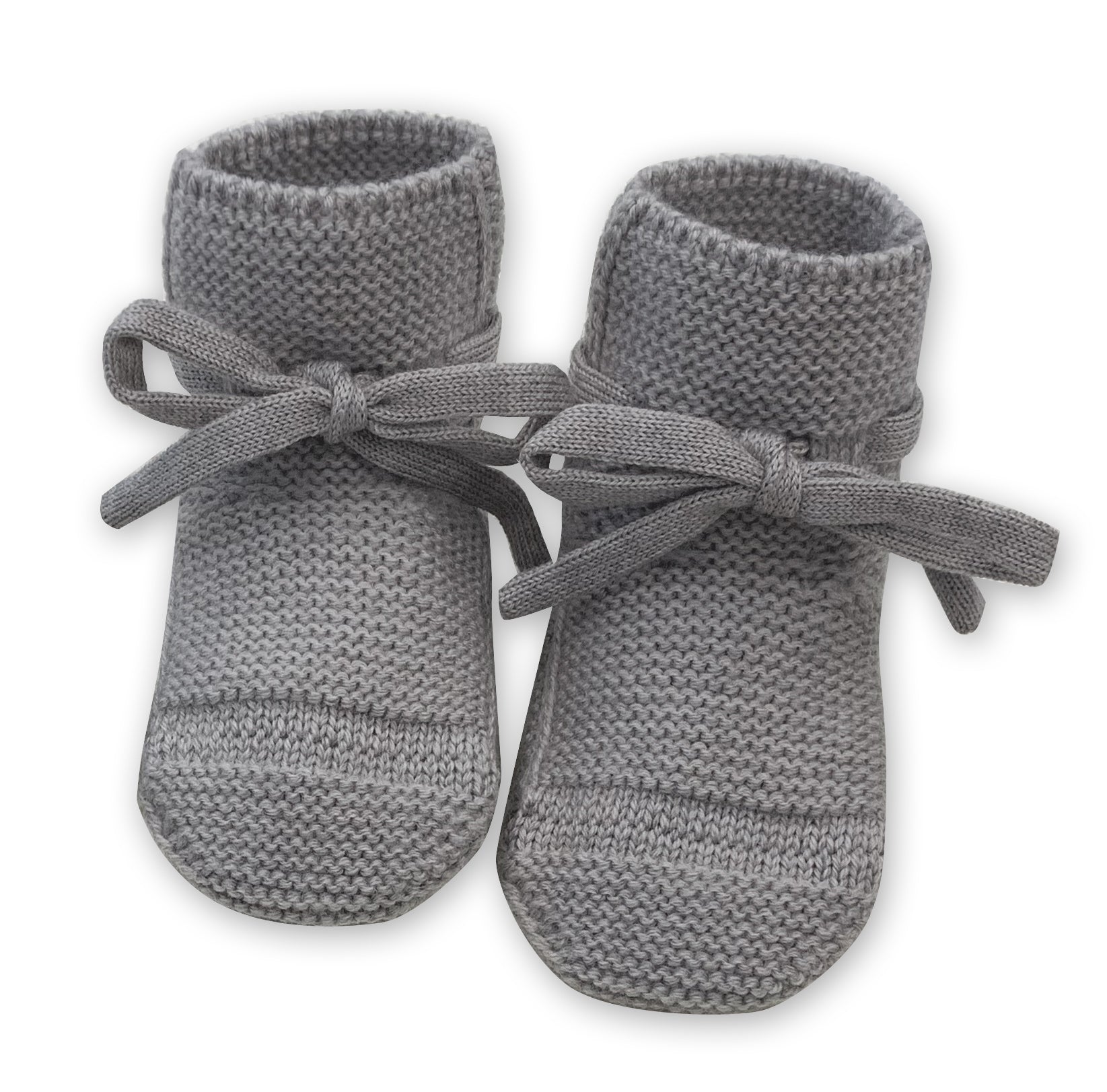 Lille Toni Merino Babyschuhe "Toni" grey melange