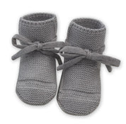 Lille Toni Merino Babyschuhe "Toni" grey melange