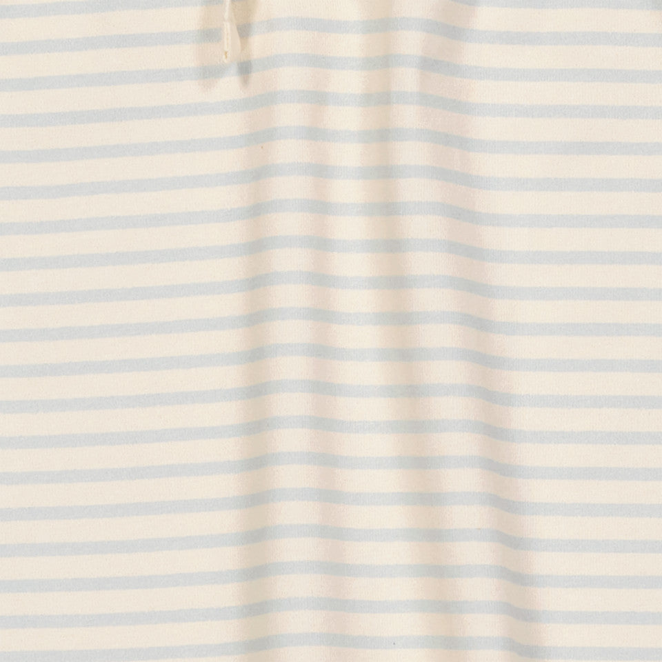 Petit Piao kurzes Shirt unisex pearl blue off white