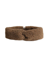 Alwero Woll Stirnband Coni in braun