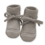 Lille Toni Merino Babyschuhe "Toni" camel melange