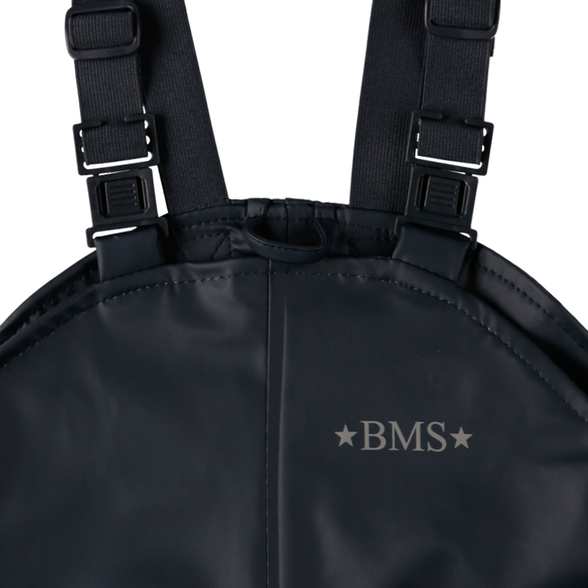 BMS Regenhose mit Träger schwarz