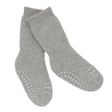 gobabygo Antirutsch Socken Baumwolle grey melange