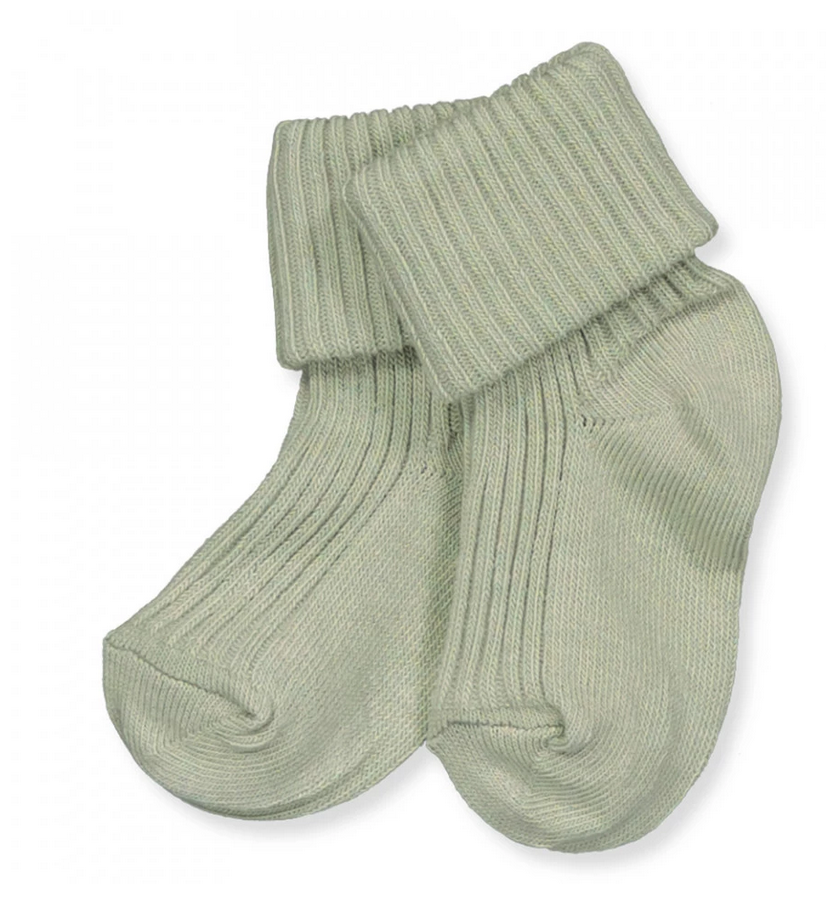 mp Baby Rib Newborn Baumwoll Socke "desert sage"