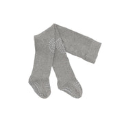 gobabygo Baby Bio-Baumwoll Krabbelstrumpfhose hellgrau