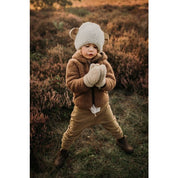 Alwero Kinder Woll Handschuhe MiniMe in beige
