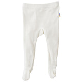 Joha Merino Woll Leggings mit Fuß ecru